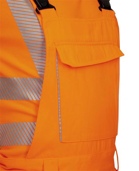 Reflexní kalhoty s laclem ARDON®SIGNAL zkrácené oranžová - DOPRODEJ Oranžovo - žlutá