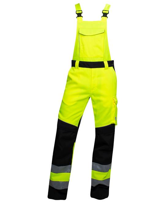 Reflexní kalhoty s laclem ARDON®SIGNAL+ žluto-černá Žluto-černá