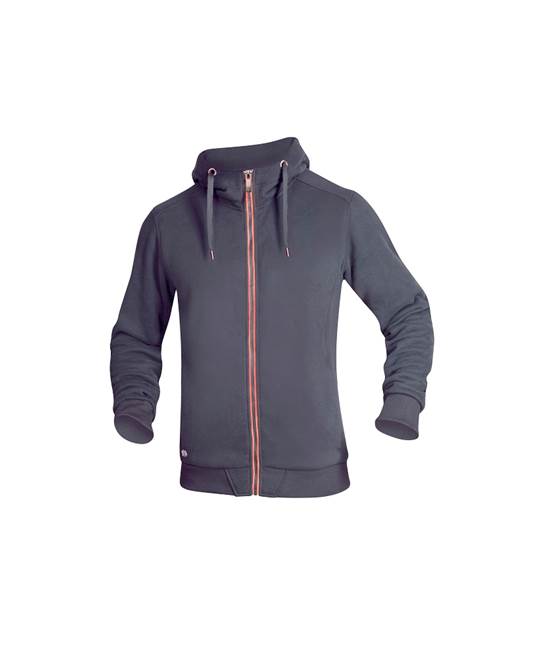 Mikina ARDON®M003 šedo-červená Šedá