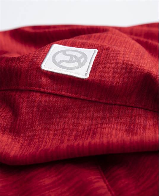 Mikina ARDON®3DBreathe melange červená Červená