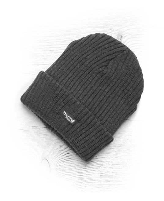 Zimní čepice pletená + fleece ARDON®EDWIN Šedá