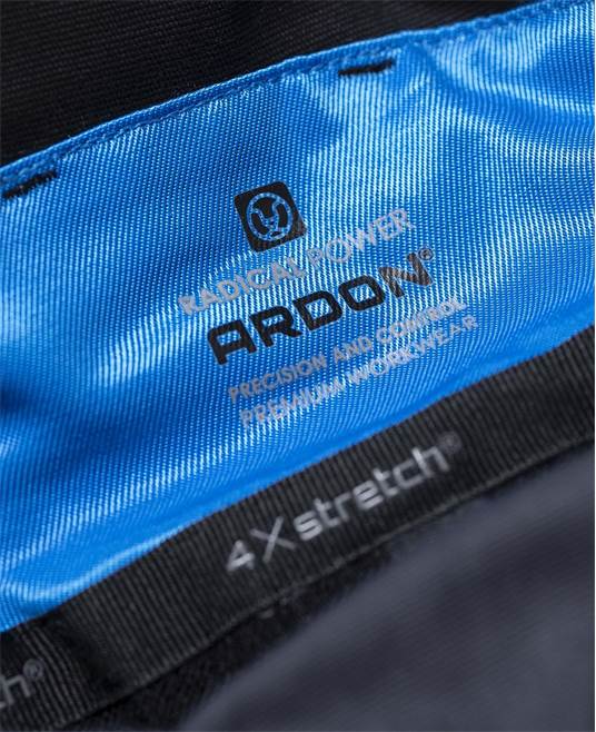 Kalhoty s laclem ARDON®4Xstretch® tmavě šedá Šedá (tmavě)