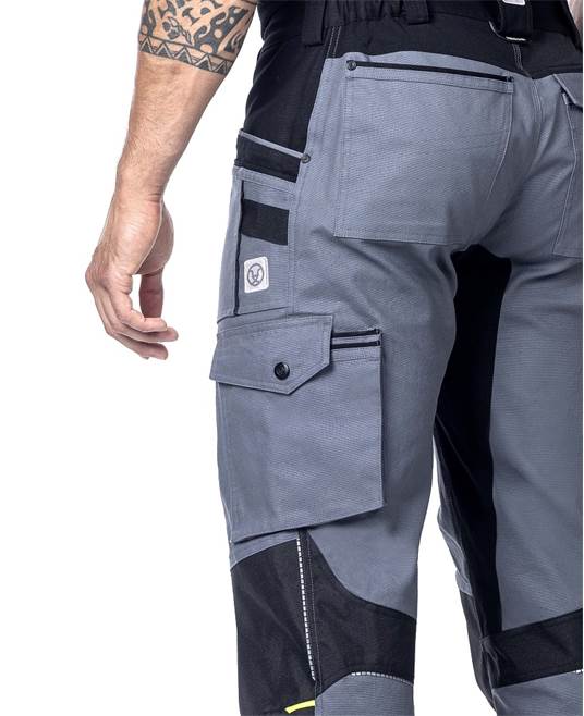 Kalhoty s laclem ARDON®4Xstretch® šedá šedá (světle)
