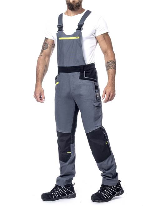 Kalhoty s laclem ARDON®4Xstretch® šedá šedá (světle)