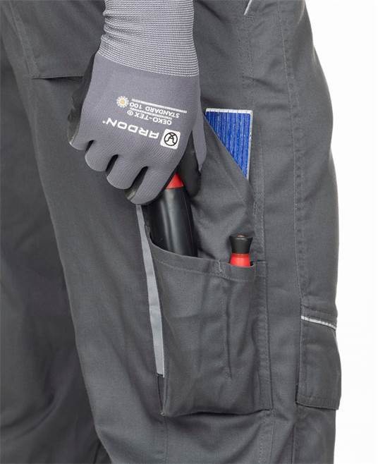 Kalhoty ARDON®SUMMER tmavě šedá Šedá (tmavě)