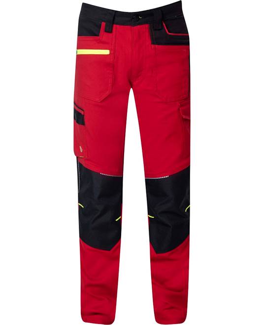Dětské kalhoty ARDON®4Xstretch® červená Červená