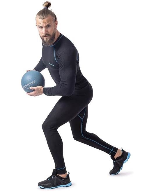 Funkční kalhoty ARDON®SPRINGI černo-modrá Černá