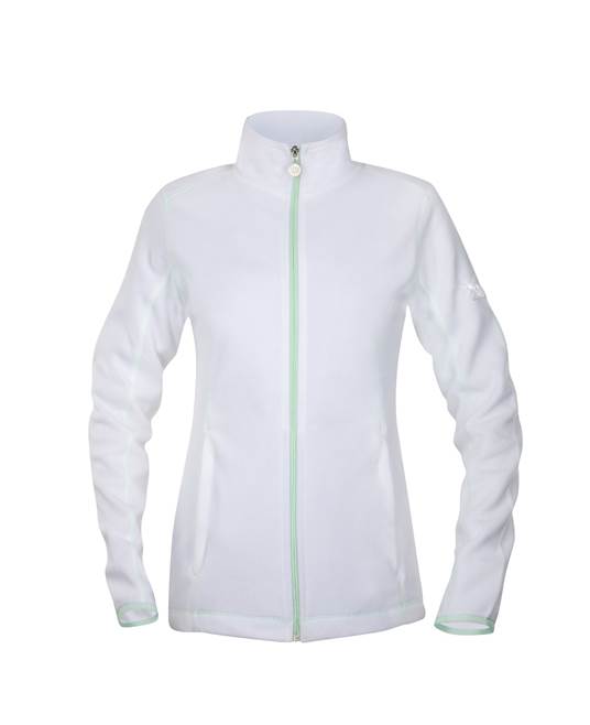 Dámská mikina fleece ARDON®FLORET bílá Bílá