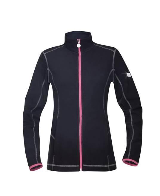 Dámská mikina fleece ARDON®FLORET černá Černá