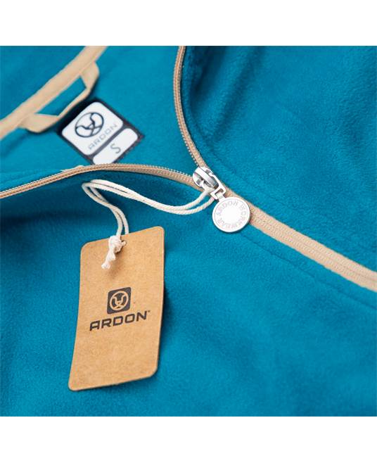 Dámská mikina fleece ARDON®FLORET petrolejově modrá Modrá