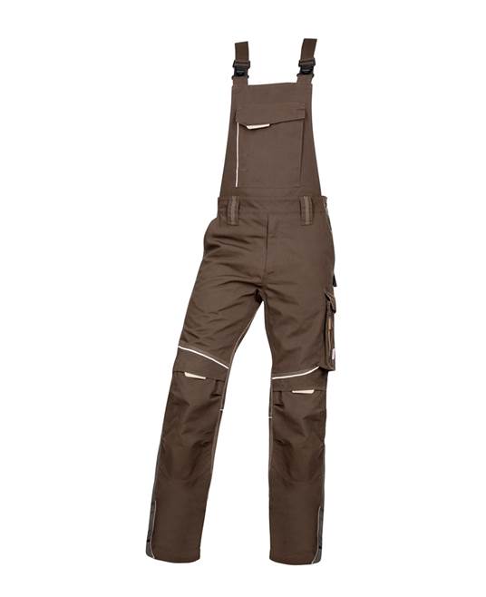 Kalhoty s laclem ARDON®URBAN+ zkrácené hnědá Hnědá