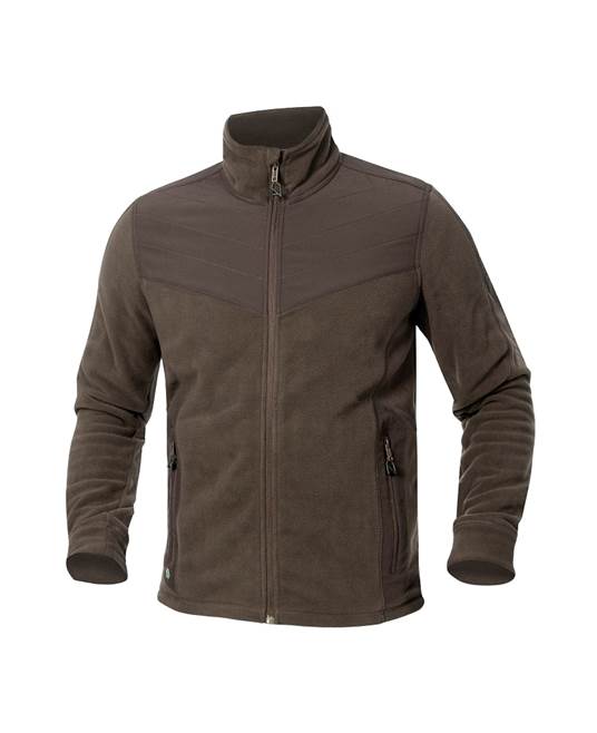 Mikina ARDON®SOFTFLEECE®COMBO hnědá Hnědá