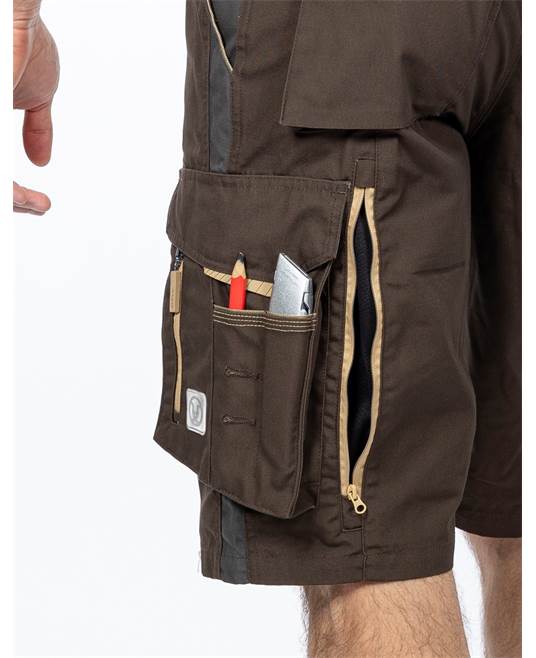 Kraťasy ARDON®URBAN+ hnědá Hnědá