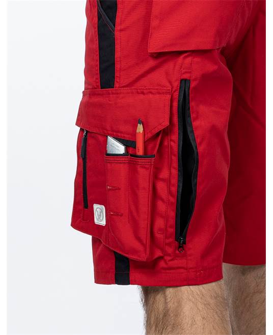 Kraťasy ARDON®URBAN+ jasně červená červená (jasně)
