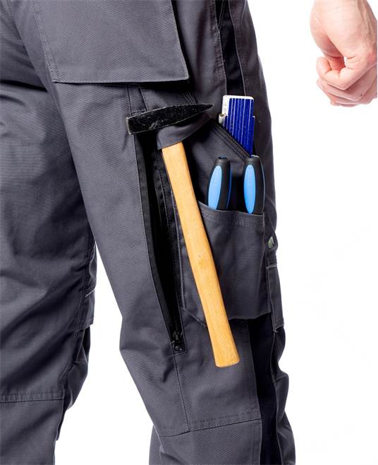 Kalhoty ARDON®URBAN+ prodloužené tmavě šedá Šedá (tmavě)