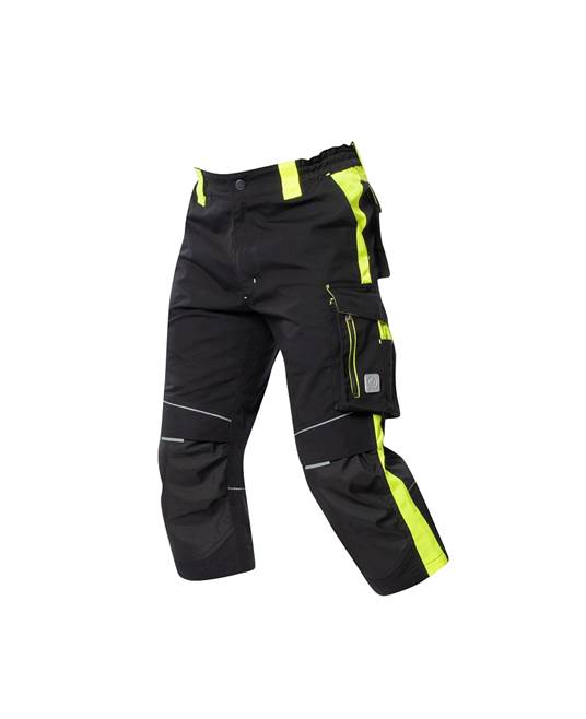 Kalhoty 3/4 ARDON®NEON černo-žlutá Žlutá