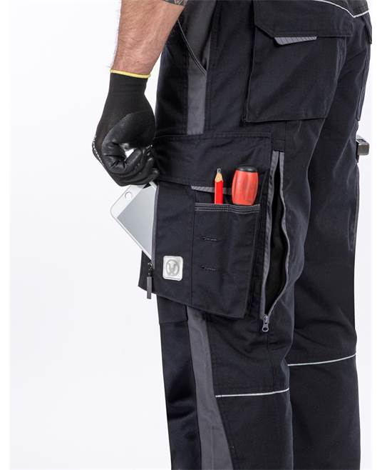 Kalhoty ARDON®URBAN+ zkrácené černá Černá