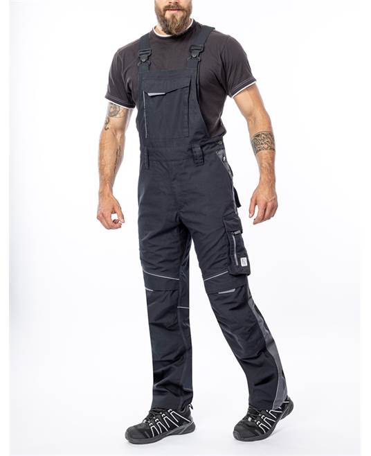 Kalhoty s laclem ARDON®URBAN+ zkrácené černá Černá