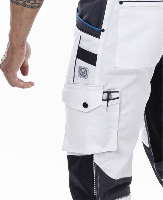 Kalhoty ARDON®4Xstretch® bílá Bílá