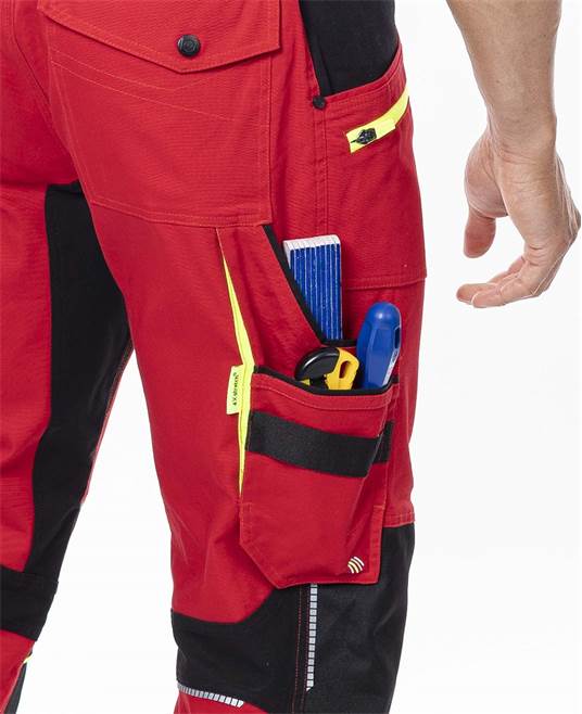 Kalhoty ARDON®4Xstretch® červená Červená