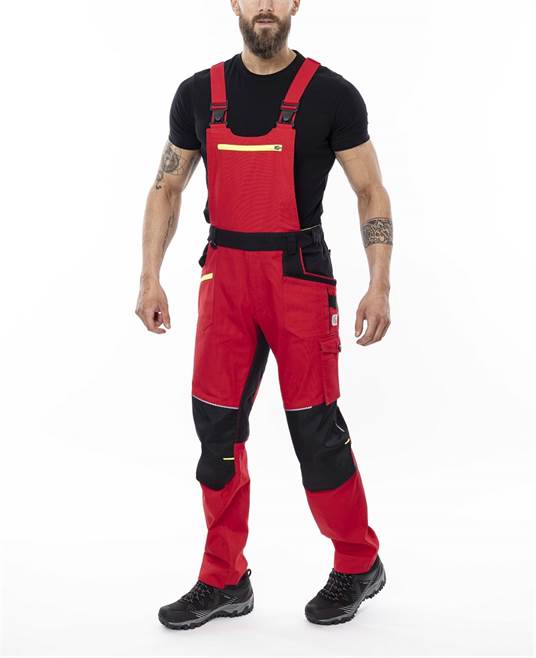 Kalhoty s laclem ARDON®4Xstretch® červená Červená