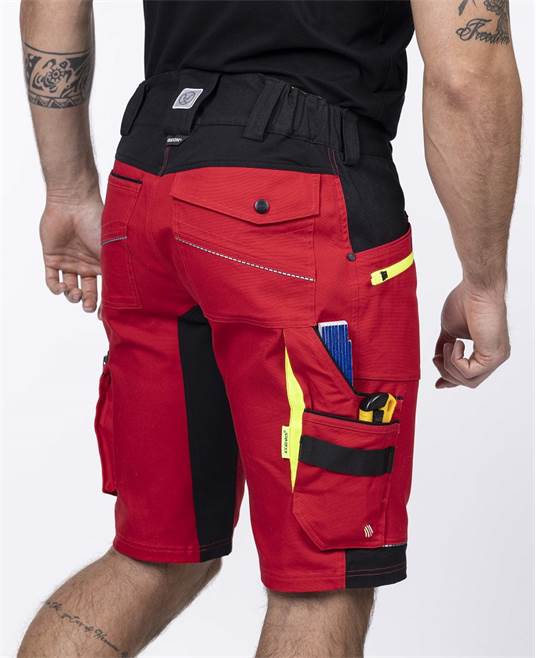 Kraťasy ARDON®4Xstretch® červená Červená