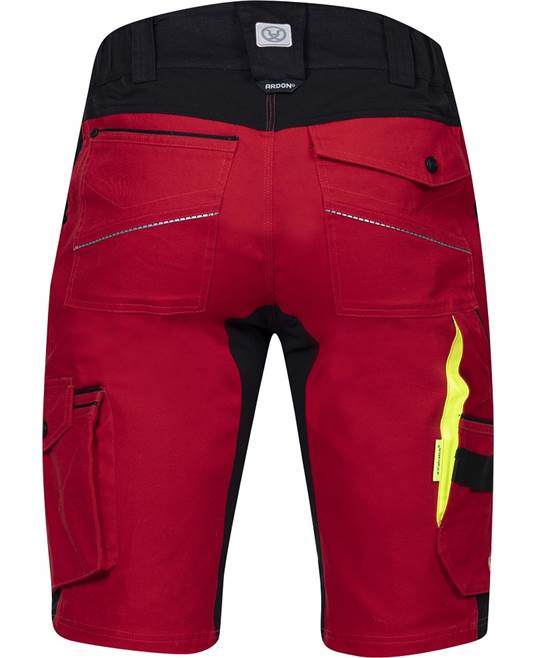Kraťasy ARDON®4Xstretch® červená Červená
