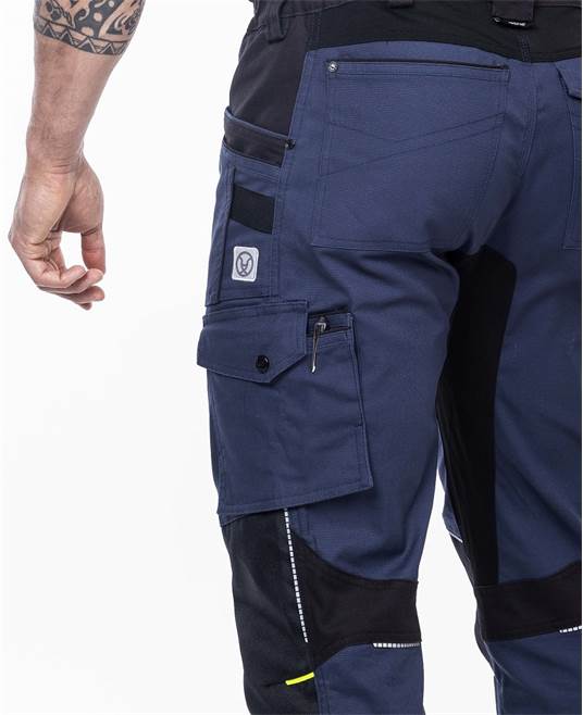 Kalhoty s laclem ARDON®4Xstretch® tmavě modrá Modrá (tmavá)