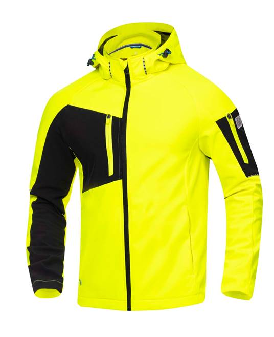 Softshellová bunda ARDON®CITYCONIC® Hi-viz žlutá Žlutá