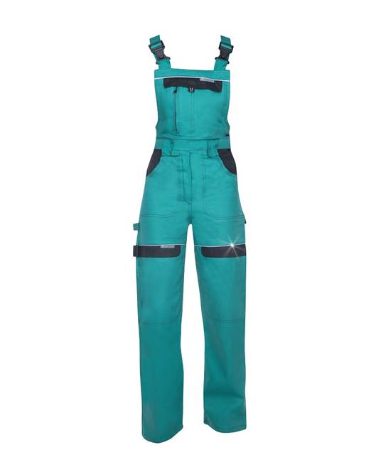 Dámské kalhoty s laclem ARDON®COOL TREND zelená Zelená
