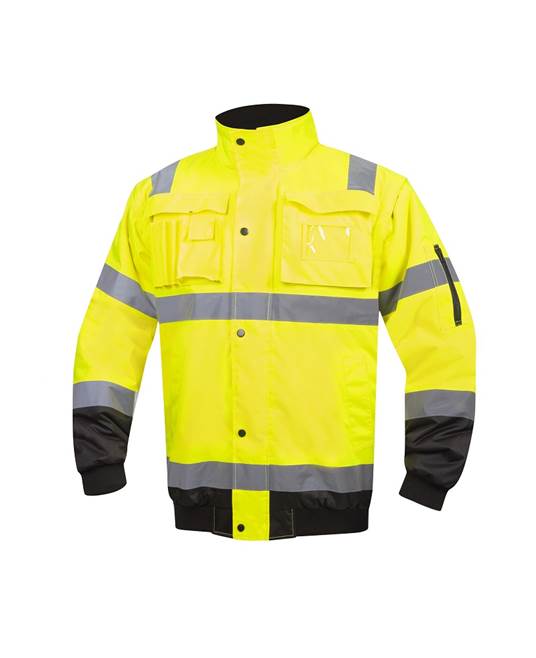 Reflexní bunda ARDON®HOWARD+ žluto-černá Žluto-černá