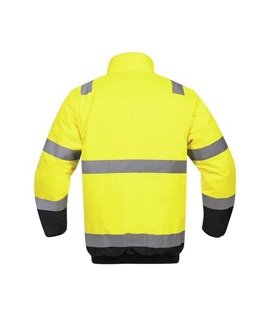 Reflexní bunda ARDON®HOWARD+ žluto-černá Žluto-černá