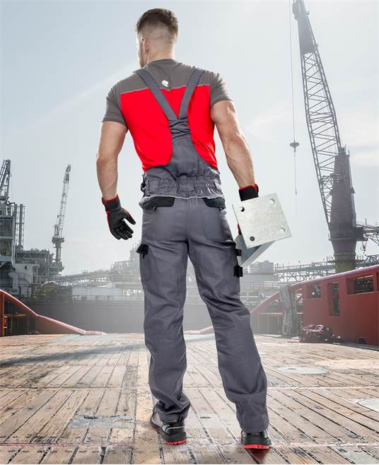 Kalhoty s laclem ARDON®COOL TREND šedo-černá Šedo-černá