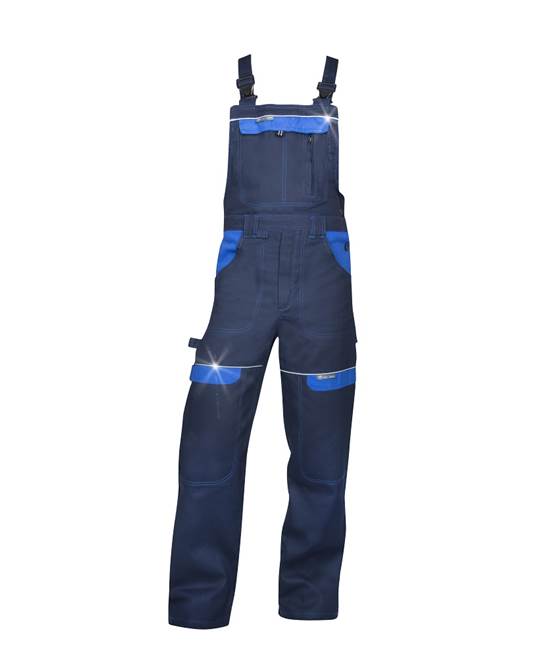 Kalhoty s laclem ARDON®COOL TREND tmavě modrá-světle modrá Modro-modrá