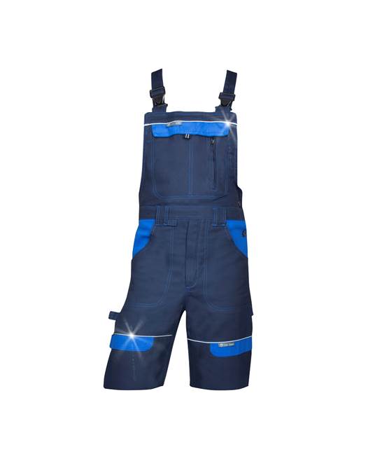 Kraťasy s laclem ARDON®COOL TREND tmavě modré-světle modré - DOPRODEJ Modro-modrá