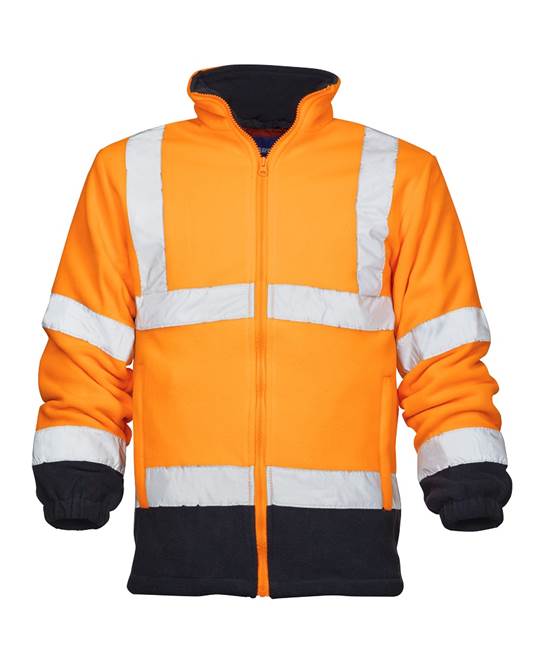 Reflexní mikina fleece ARDON®REF402 oranžová Oranžová