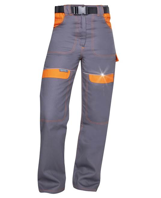 Dámské kalhoty ARDON®COOL TREND šedo-oranžová Šedo-oranžová