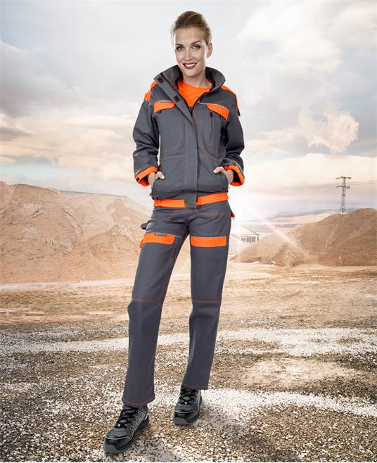 Dámská blůza ARDON®COOL TREND šedo-oranžová Šedo-oranžová