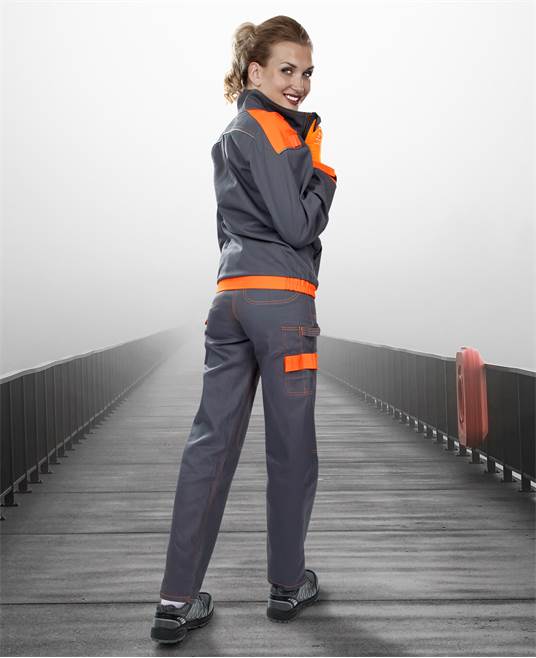 Dámská blůza ARDON®COOL TREND šedo-oranžová Šedo-oranžová