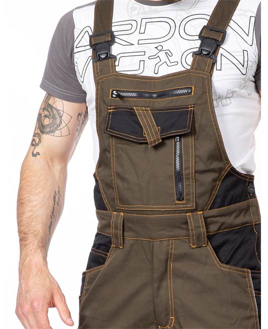 Kalhoty s laclem ARDON®VISION prodloužené tarmac Tarmac