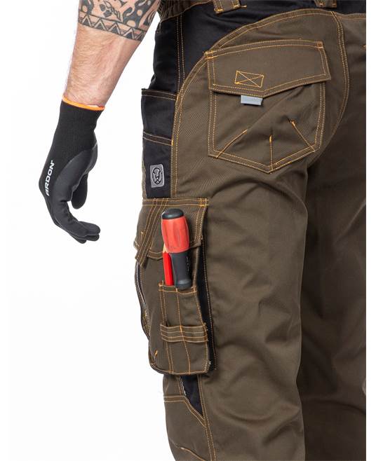 Kalhoty s laclem ARDON®VISION prodloužené tarmac Tarmac