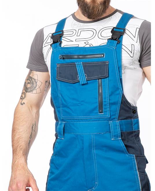 Kalhoty s laclem ARDON®VISION prodloužené modrá Modrá