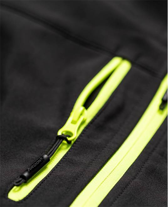 Softshellová vesta ARDON®VISION černo-žlutá Černo-žlutá