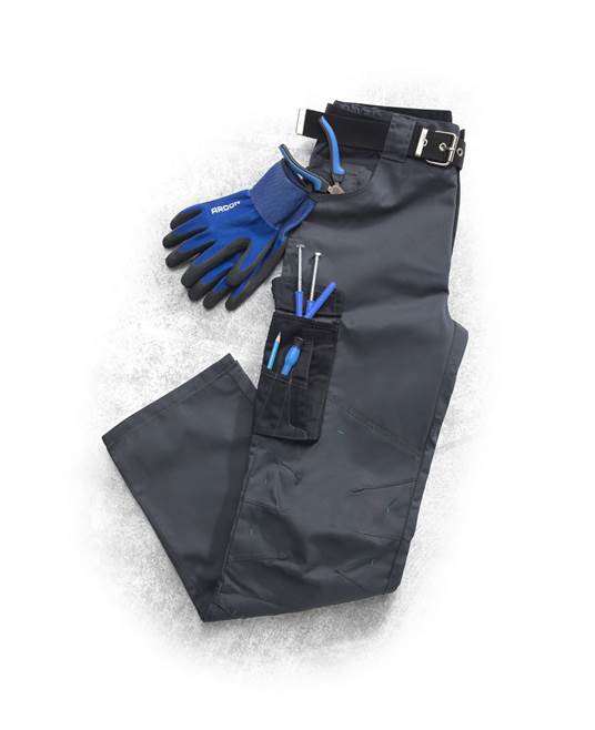 Kalhoty ARDON®4TECH zkrácené šedá Šedá