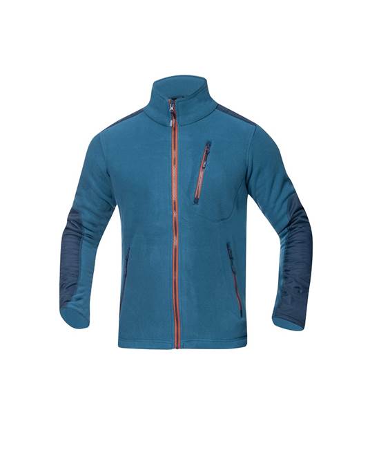Mikina fleece ARDON®4TECH petrolejová modrá Modrá (světlá)