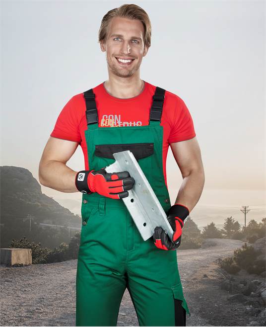 Kalhoty s laclem ARDON®PRE100 zeleno-černé – DOPRODEJ