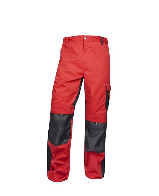 Kalhoty ARDON®PRE100 červeno-černá – DOPRODEJ