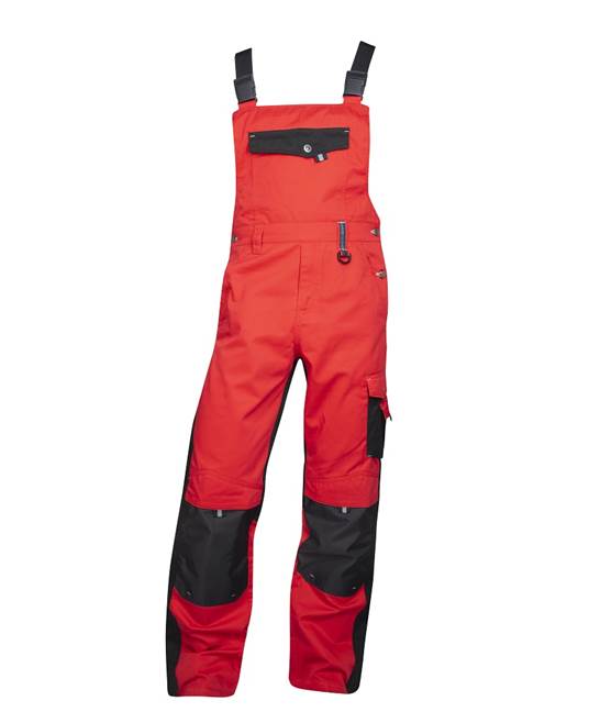 Kalhoty s laclem ARDON®PRE100 červeno-černé – DOPRODEJ