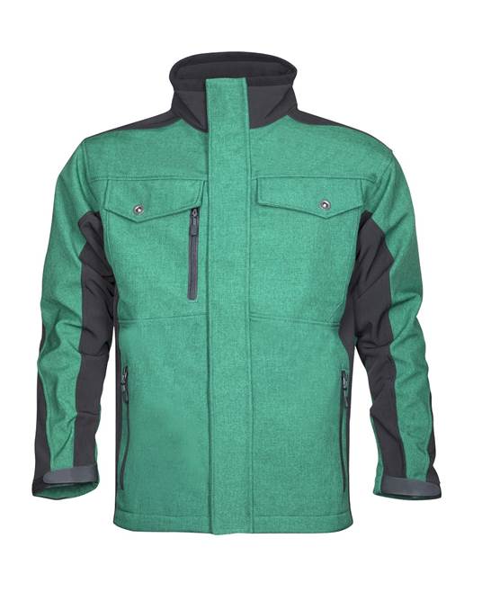Softshellová bunda ARDON®PRE100 zeleno-černá – DOPRODEJ