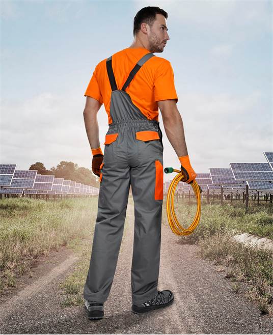 Kalhoty s laclem ARDON®2STRONG šedo-oranžová Šedá